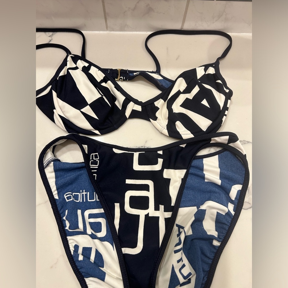 Nautica Bikini with padded top and full bottom